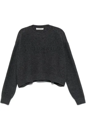 Serafini Logo-embroidered sweater
