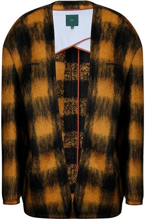 JEJIA Check-pattern coat