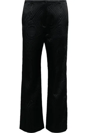 FORTE FORTE Quilted straight trousers