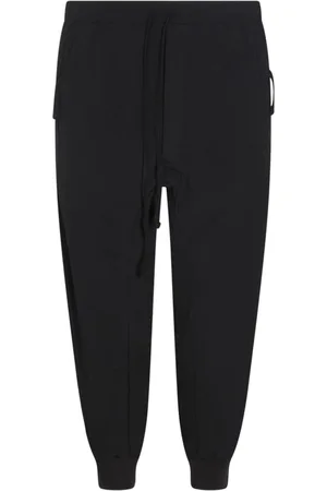 THOM KROM Drawstring-fastening drop-crotch trousers