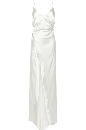 MITILIANE COUTURE Drape-detail maxi dress