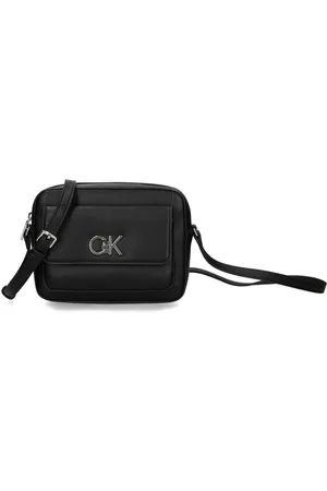 Calvin Klein Logo-lettering crossbody bag