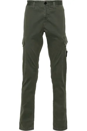 Stone Island Organic cotton twill trousers