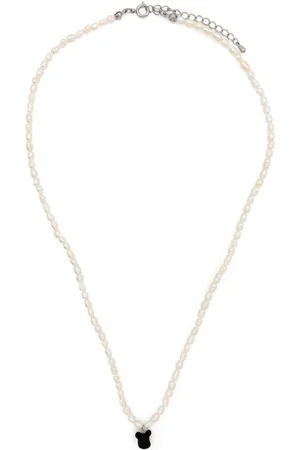 BEARBRICK X Dix faux-pearl necklace