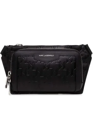 Karl Lagerfeld K/Loom leather belt bag