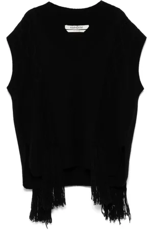 KIMHEKIM Fringe detailing vest