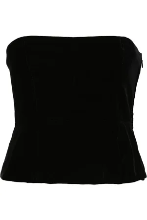 Tom Ford Velvet strapless corset