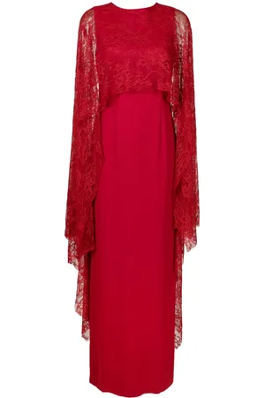 Lethicia Bronstein Andrey lace-detail maxi dress