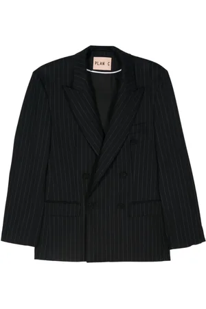 Plan C Pinstriped blazer
