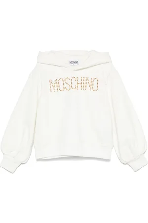 Moschino Logo-appliqué hoodie