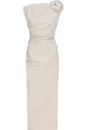 RACHEL GILBERT Henley midi dress