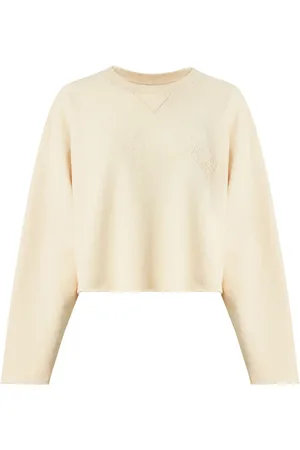 Maison Margiela Embroidered crew-neck sweatshirt
