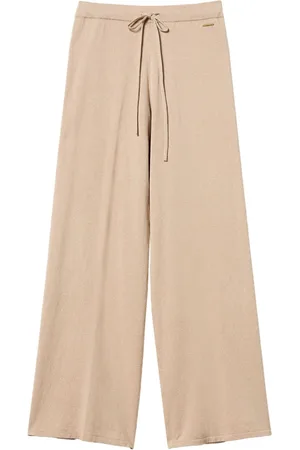 Twin-Set Knitted palazzo trousers