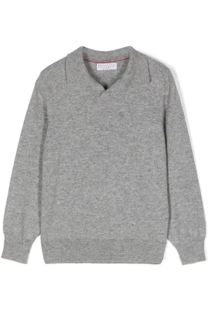 Brunello Cucinelli Fine-knit polo shirt