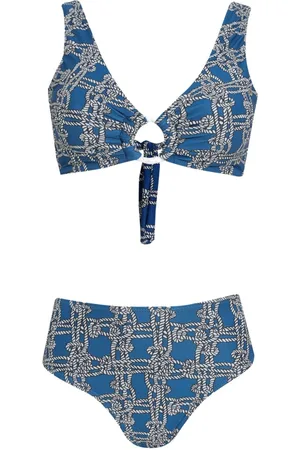 AMIR SLAMA Graphic-print bikini