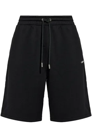 OFF-WHITE Logo-print track shorts
