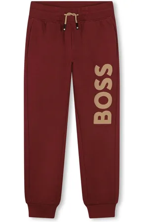 HUGO BOSS Logo-print tracksuit bottoms
