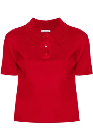 Moncler Logo-appliqué polo sweater