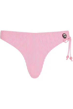 Karl Lagerfeld Ikon striped bikini bottoms