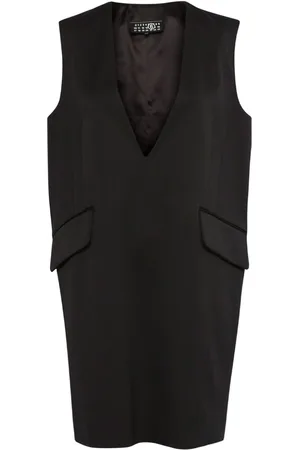 Maison Margiela Plunging v-neck mini dress