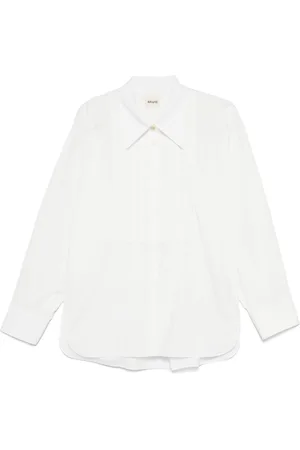 Khaite Pintuck-detailed shirt