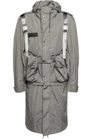Spoonyard Detachable-panel hooded jacket