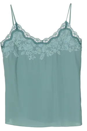 Lethicia Bronstein Amabile lace-trimmed top