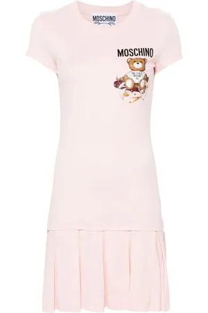 Moschino Logo-print mini dress