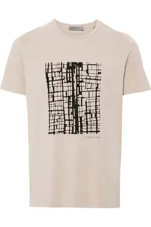 corneliani Geometric-print T-shirt