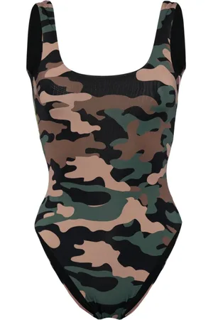 Cynthia Rowley Camouflage-print swimsuit