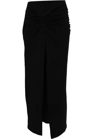 ROTATE Twist-detailed maxi skirt