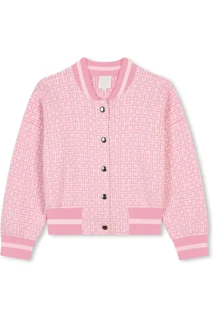 Givenchy 4G-jacquard press-stud cardigan