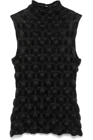 Nanushka Roll-neck sleeveless top