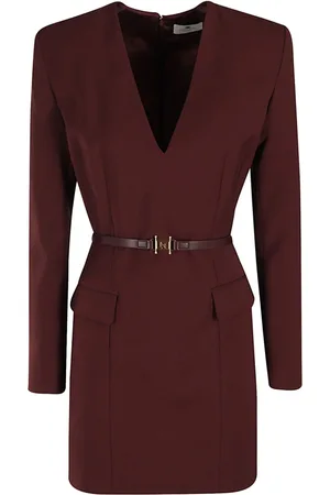 Elisabetta Franchi Belted mini dress
