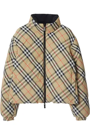 Burberry Reversible check puffer jacket