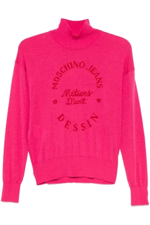 Moschino Intarsia-logo sweater