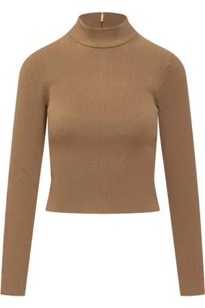 Michael Kors Mock-neck ribbed jumper