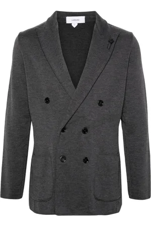 LARDINI Brooch-detail blazer
