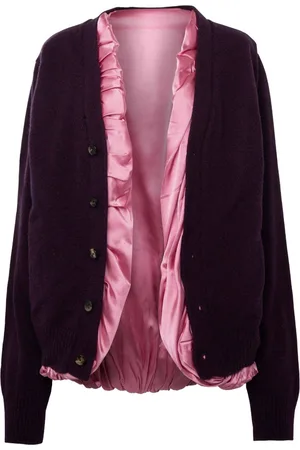 J.W.Anderson Satin-lined cardigan