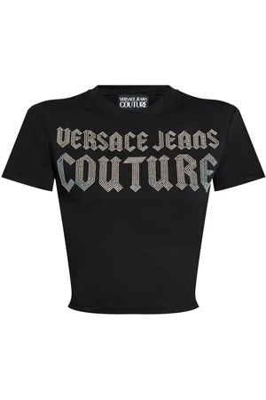 VERSACE Logo-print T-shirt