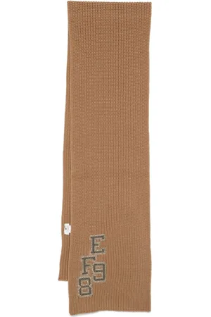 Elisabetta Franchi College-style patch scarf