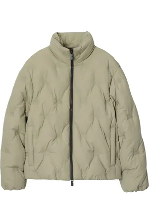 Burberry High-neck quilted jacket