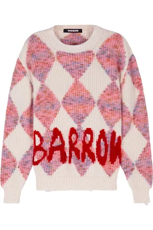 BARROW Argyle-pattern jumper