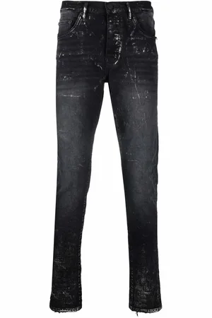 Purple Brand Low-rise slim-fit jeans