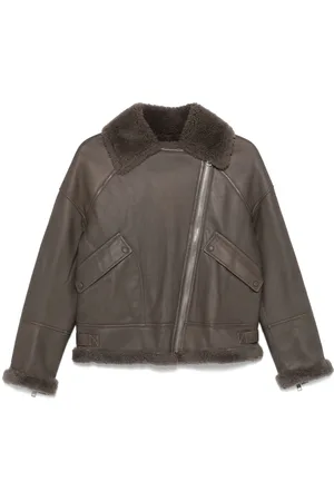 YVES SALOMON Leather jacket
