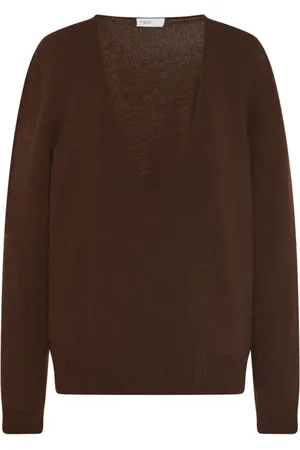 ROSETTA GETTY Plunging V-neck jumper