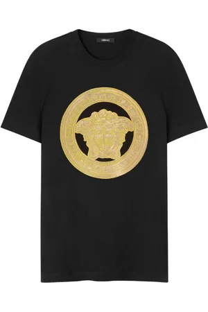 VERSACE Medusa-embroidered T-shirt