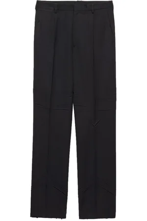 Prada Wide-leg wool trousers