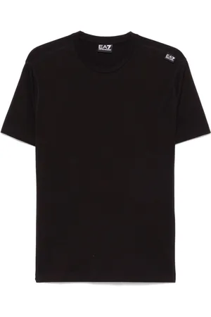 EA7 Logo-appliqué T-shirt