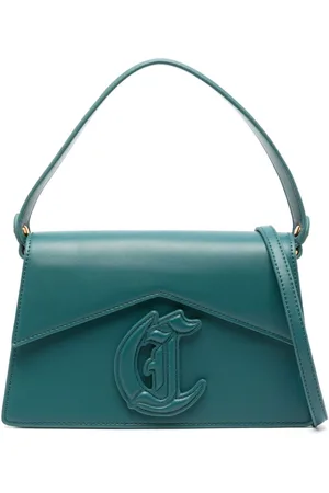 Roberto Cavalli Logo-appliqué tote bag